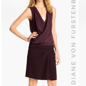 Diane von Furstenberg Eggplant Kegan Dress 6